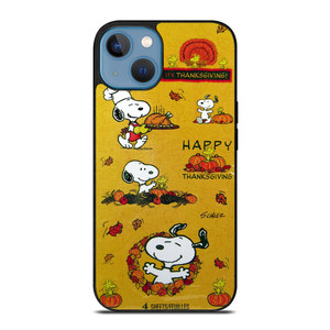 SNOOPY THE PEANUTS THANKSGIVING iPhone 13 Case SNOOPY THE PEANUTS THANKSGIVING iPhone 13 Case