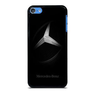MERCEDES BENZ SIMPLE ELEGANT LOGO BLACK iPod Touch 7 Case