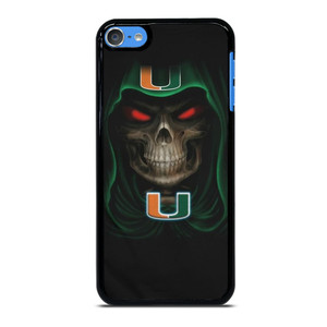 MIAMI HURRICANES SKULL iPod Touch 7 Case