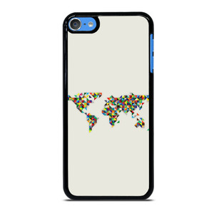MINIMALISTIC WORLD MAP iPod Touch 7 Case MINIMALISTIC WORLD MAP iPod Touch 7 Case