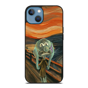 SQUIDWARD OIL PAINTING iPhone 13 Case