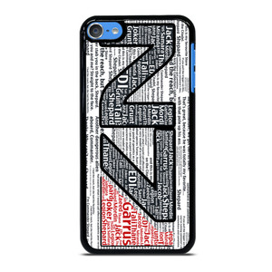 N7 MASS EFFECT LOGO TYPOGRAPHY iPod Touch 7 Case
