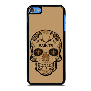 NEW ORLEANS SAINTS SKULL iPod Touch 7 Case
