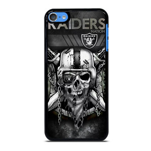 OAKLAND RAIDERS SKULL iPod Touch 7 Case