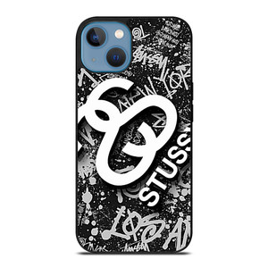 STUSSY ABSTRACT LOGO iPhone 13 Case STUSSY ABSTRACT LOGO iPhone 13 Case