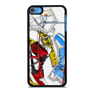 OFF WHITE AIR JORDAN SHOES iPod Touch 7 Case