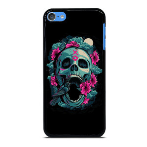 SKULL ROSE VIOLET ARTWORK iPod Touch 7 Case