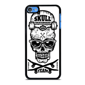 SKULL SKATEBOARD TEAM LOGO iPod Touch 7 Case