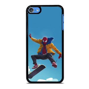 SPIDERMAN SKATE ON THE SKY iPod Touch 7 Case