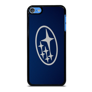 SUBARU LOGO BLUE CARBON iPod Touch 7 Case