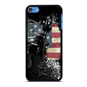 SWAT EAGLE AMERICAN FLAG iPod Touch 7 Case