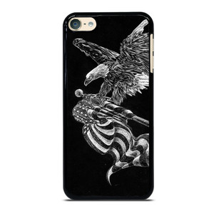 AMERICAN FLAG EAGLE SKETCH iPod Touch 6 Case