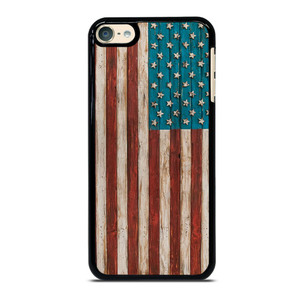 AMERICAN FLAG USA WOOD 2 iPod Touch 6 Case