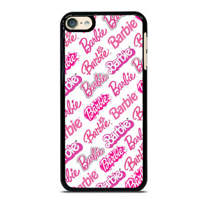 BARBIE TYPOGRAPHY PATTERN iPod Touch 6 Case