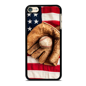 BASEBALL GLOVE AMERICAN FLAG iPod Touch 6 Case BASEBALL GLOVE AMERICAN FLAG iPod Touch 6 Case