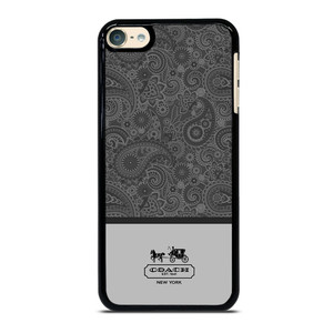 COACH NEW YORK GREY BATIK iPod Touch 6 Case COACH NEW YORK GREY BATIK iPod Touch 6 Case