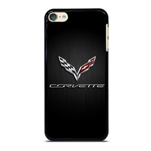 CORVETTE SYMBOLS BLACK iPod Touch 6 Case