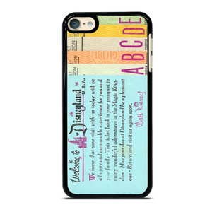 DISNEY WORLD TICKET BOOK iPod Touch 6 Case