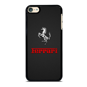 FERRARI LOGO RED CARBON iPod Touch 6 Case