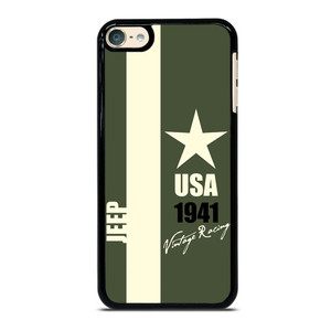JEEP VINTAGE RACING USA iPod Touch 6 Case