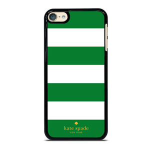 KATE SPADE GREEN STRIPE iPod Touch 6 Case