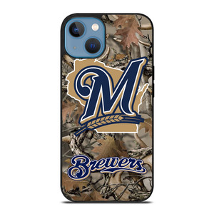 TREE CAMO MILWAUKEE BREWERS MLB iPhone 13 Case TREE CAMO MILWAUKEE BREWERS MLB iPhone 13 Case