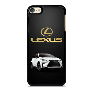 LEXUS WHITE CAR GOLD LOGO iPod Touch 6 Case