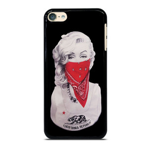 MARILYN MONROE RED BANDANA GANGSTER iPod Touch 6 Case
