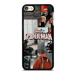 MARVEL SPIDERMAN LOGO COLAGE iPod Touch 6 Case