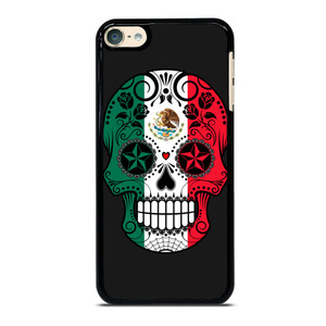 MEXICO SKULL SKELETON FLAG iPod Touch 6 Case