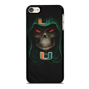 MIAMI HURRICANES SKULL iPod Touch 6 Case MIAMI HURRICANES SKULL iPod Touch 6 Case