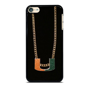 MIAMI HURRICANES TURNOVER CHAIN iPod Touch 6 Case