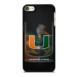 MIAMI HURRICANES UM 3 iPod Touch 6 Case MIAMI HURRICANES UM 3 iPod Touch 6 Case