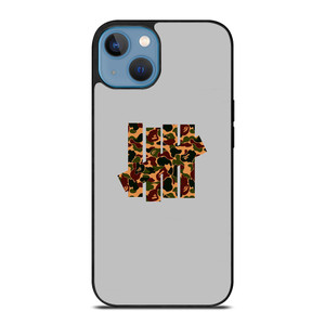 UNDEFEATED LOGO BAPE CAMO iPhone 13 Case UNDEFEATED LOGO BAPE CAMO iPhone 13 Case