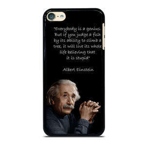 THE GENIUS ALBERT EINSTEIN QUOTE iPod Touch 6 Case