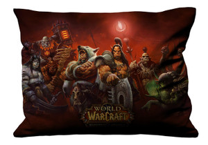 WORLD OF WARCRAFT DRAENOR Pillow Case Cover Recta WORLD OF WARCRAFT DRAENOR Pillow Case Cover Recta