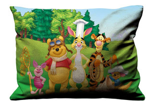 WINNIE ADVENTURE Pillow Case Cover Recta WINNIE ADVENTURE Pillow Case Cover Recta