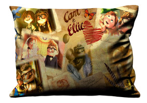 UP CARL ELLIE LOVE STORY  Pillow Case Cover Recta UP CARL ELLIE LOVE STORY  Pillow Case Cover Recta
