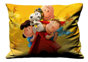 THE PEANUTS SNOOPY AND FRIENDS Pillow Case Cover Recta THE PEANUTS SNOOPY AND FRIENDS Pillow Case Cover Recta