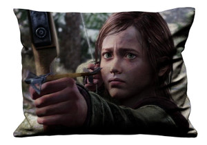 THE LAST OF US ELLIE JOEL Pillow Case Cover Recta THE LAST OF US ELLIE JOEL Pillow Case Cover Recta