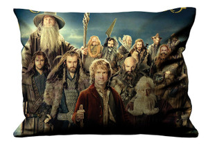 THE HOBBIT EARTH TEAM Pillow Case Cover Recta THE HOBBIT EARTH TEAM Pillow Case Cover Recta