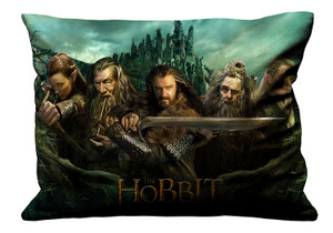 THE HOBBIT DESOLATION SMAUG Pillow Case Cover Recta