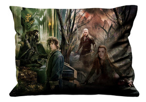 THE HOBBIT ADVENTURE Pillow Case Cover Recta THE HOBBIT ADVENTURE Pillow Case Cover Recta