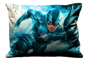 THE FLASH BARRY ALLEN BLUE Pillow Case Cover Recta THE FLASH BARRY ALLEN BLUE Pillow Case Cover Recta