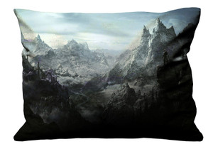 THE ELDER SCROLLS LANDSCAPE Pillow Case Cover Recta THE ELDER SCROLLS LANDSCAPE Pillow Case Cover Recta