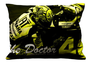 THE DOCTOR VALENTINO ROSSI Pillow Case Cover Recta
