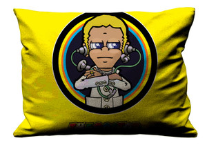 THE DOCTOR 46 VALENTINO ROSSI 2 Pillow Case Cover Recta THE DOCTOR 46 VALENTINO ROSSI 2 Pillow Case Cover Recta
