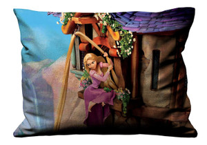 TANGLED RAPUNZEL MOUNTAINS Pillow Case Cover Recta