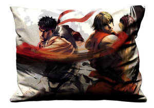 STREET FIGHTER RYU KEN Pillow Case Cover Recta