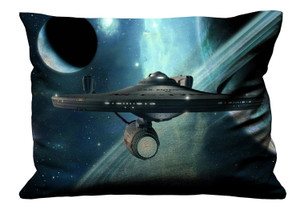 STAR TREK ENTERPRISE SPACESHIP Pillow Case Cover Recta